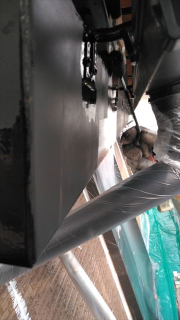 鼻隠し塗装