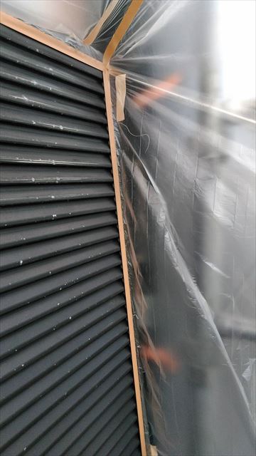 養老町雨戸塗装