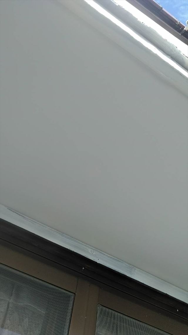 岐阜市軒天塗装
