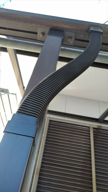 カーポートの縦樋