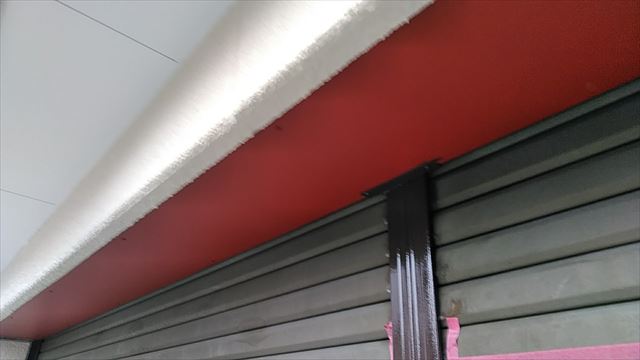 笠松町住宅　シャッター塗装