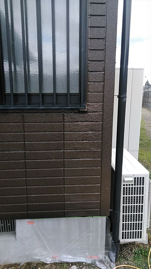 お風呂場外壁補修
