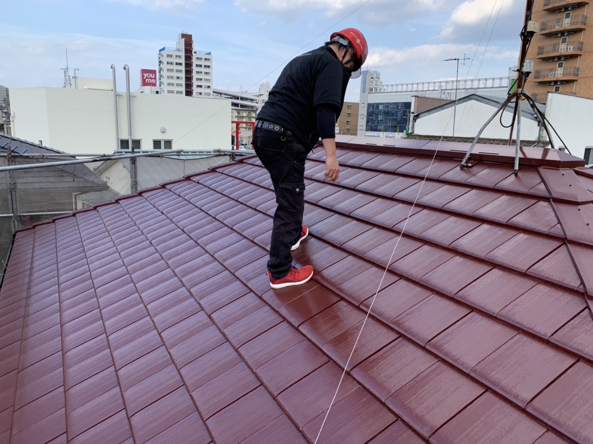 別府市　浜町｜M様邸　セキスイハウスのお家　足場解体前の工事完了検査に行ってきました。