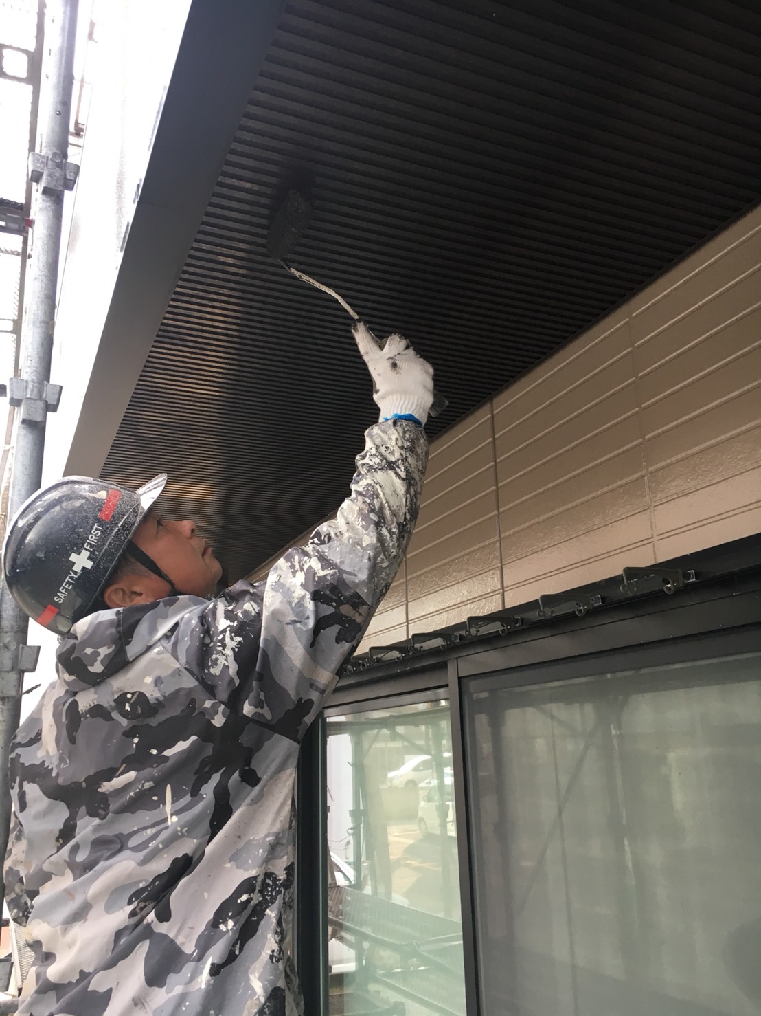 別府市　浜町｜M様邸　雨樋塗装・付帯部塗装しました。