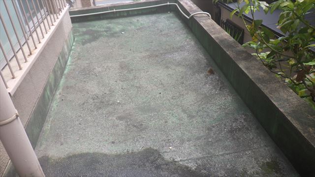 ベランダ状態