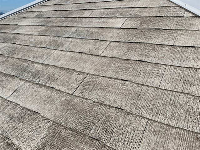 恵那市で屋根下塗り