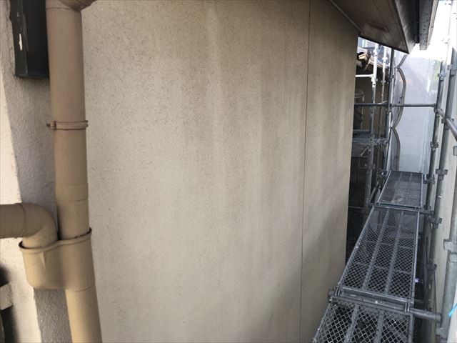 中津川市、外壁の洗浄