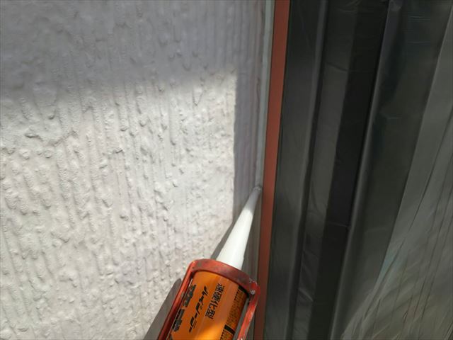 隙間のコーキング