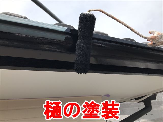 樋の塗装