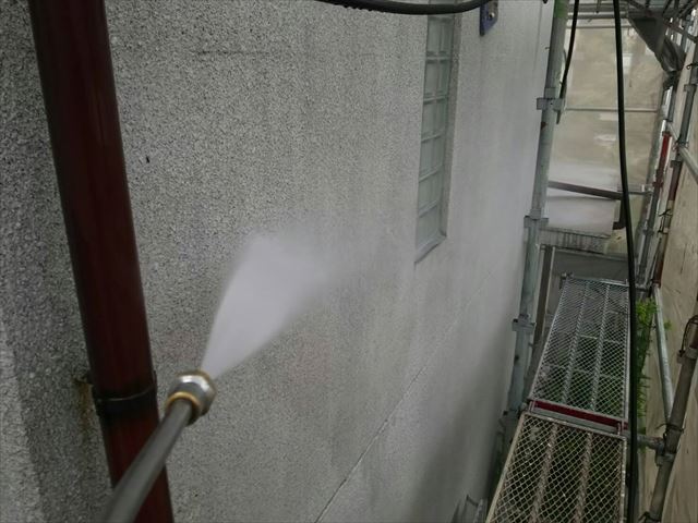 外壁高圧洗浄
