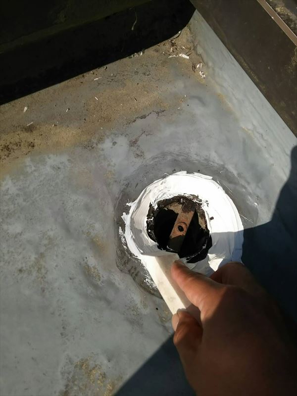 土岐市 ベランダ防水補修 コーキング