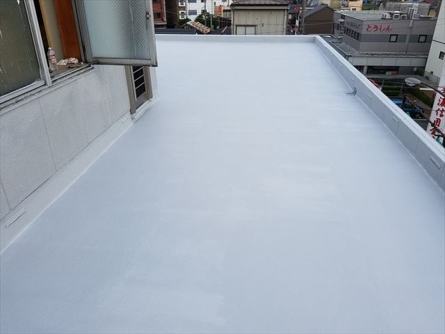 可児市リボール式防水