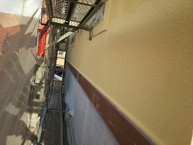 瑞浪市外壁中塗り塗装