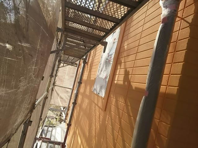 瑞浪市外壁中塗り塗装