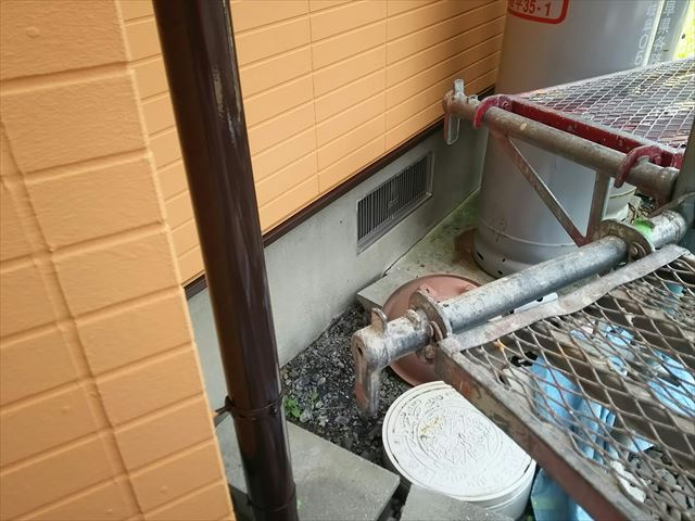 恵那市付帯部塗装