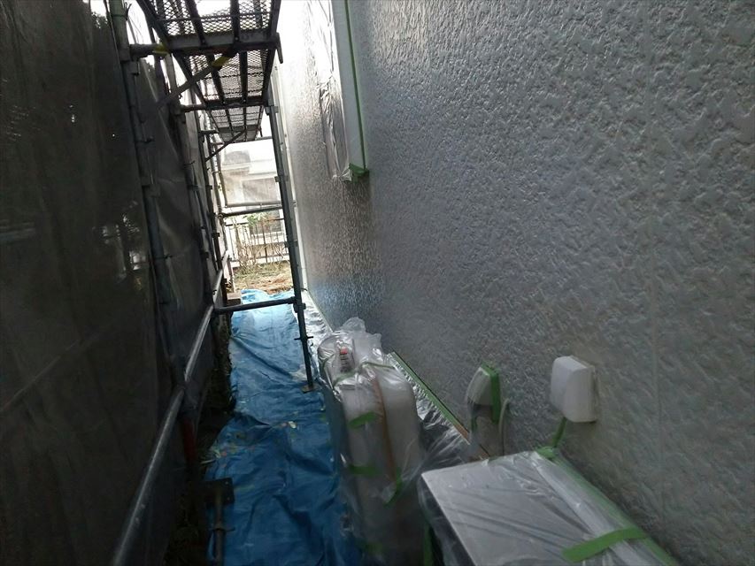 土岐市家の周り養生