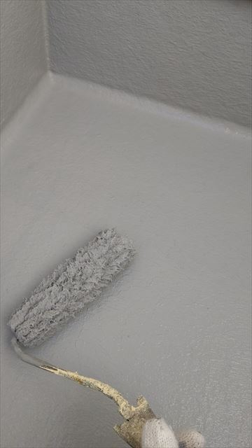 多治見市小名田町でベランダ簡易防水