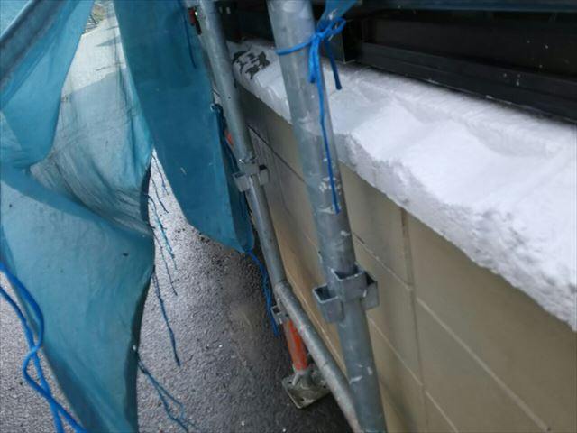 恵那市で屋根外壁塗装、塀高圧洗浄