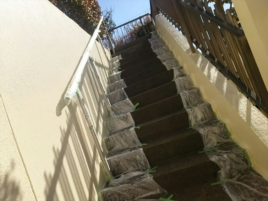 多治見市脇之島町塀完成