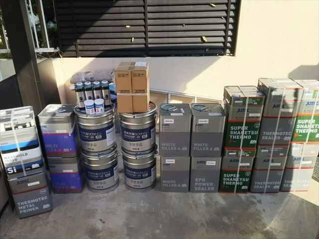 多治見市脇之島町で屋根はフッ素、外壁は超低汚染リファイン塗料