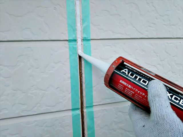 オートンイクシードで施工です