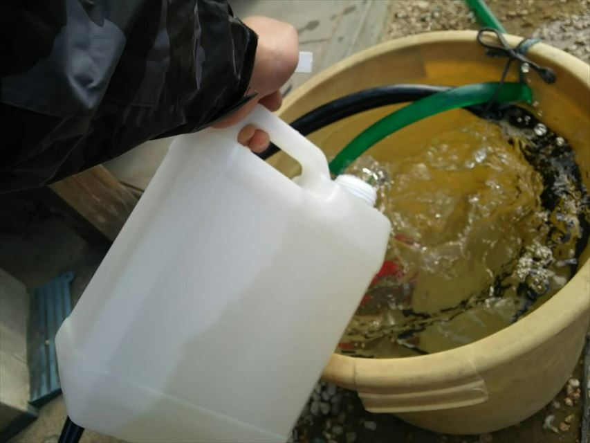 多治見市西坂バイオ洗浄