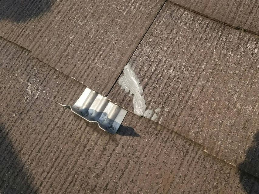 土岐市ヒビにコーキング