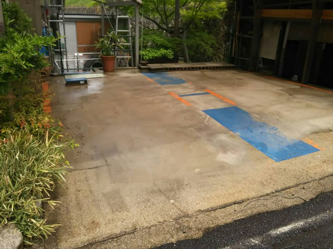 可児市　外壁塗り替え　きれい長持ち　手塗り塗装　街の外壁塗装やさん