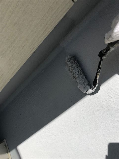 瑞浪市でベランダ簡易防水工事