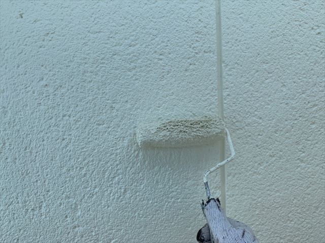 瑞浪市で超低汚染リファインで上塗り塗装をおこないました