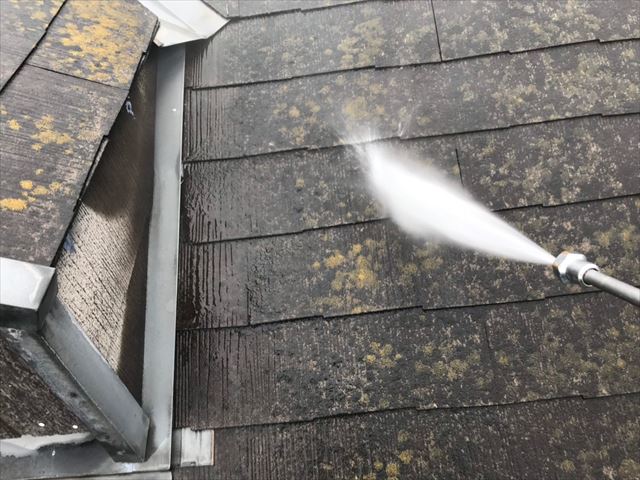 多治見市 バイオ洗浄屋根