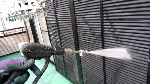雨戸バイオ洗浄