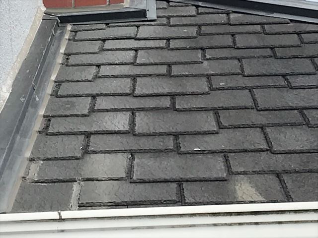 下屋根の劣化状態