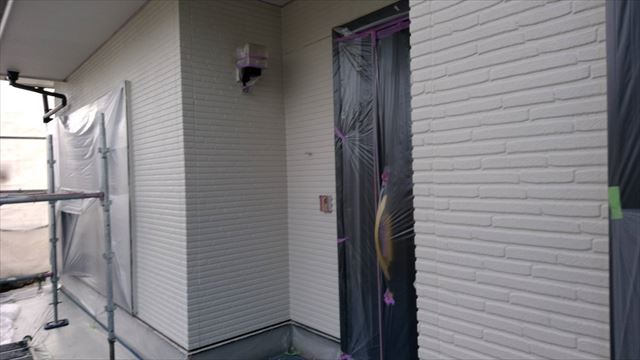 外壁中塗り