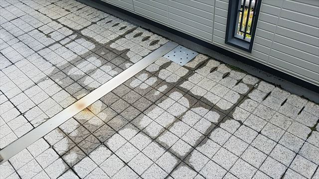ベランダ雨漏り
