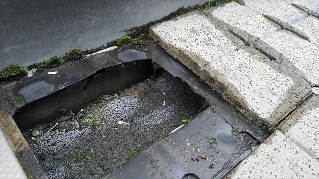 ベランダの排水