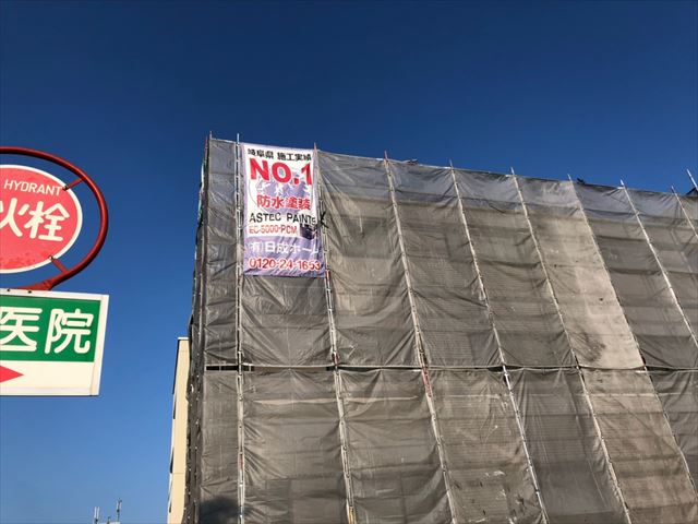 多治見市明治町で屋根と外壁の塗装、バイオ洗浄で汚れをキレイに除去しました