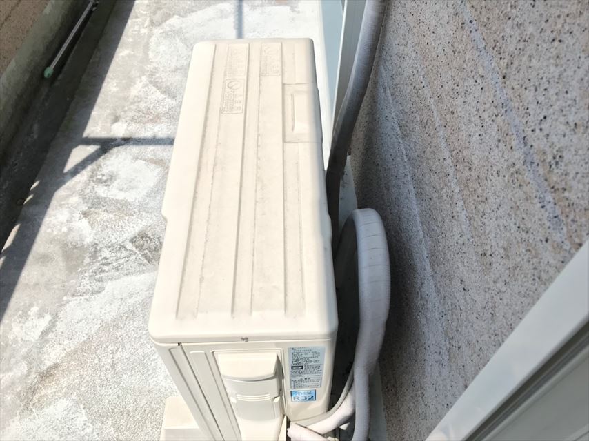 ベランダ 塗装 室外機