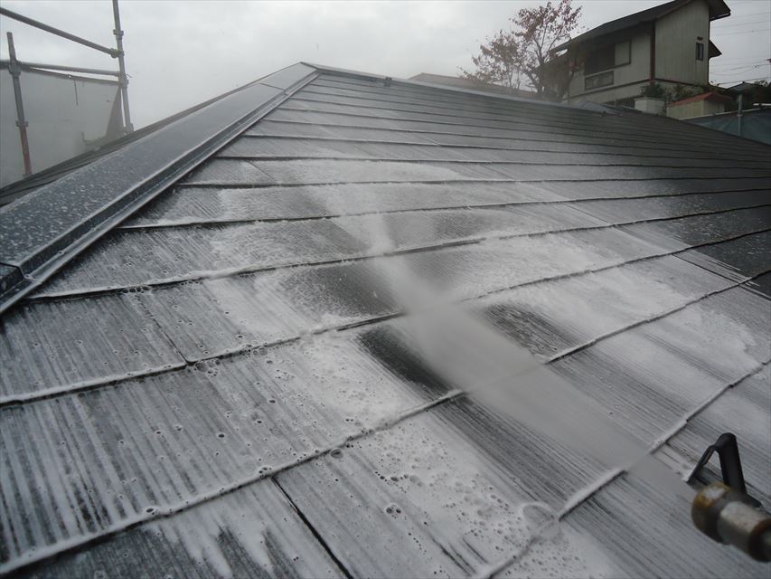 多治見市屋根バイオ洗浄
