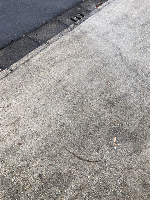 多治見市駐車場バイオ洗浄前後