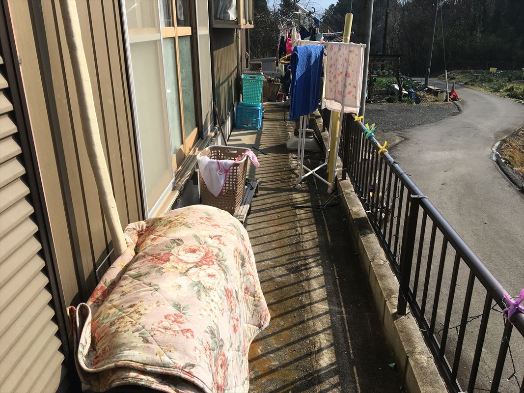 多治見　サンルーム取り付け　雨が降っても雨がかからない　洗濯がほせる