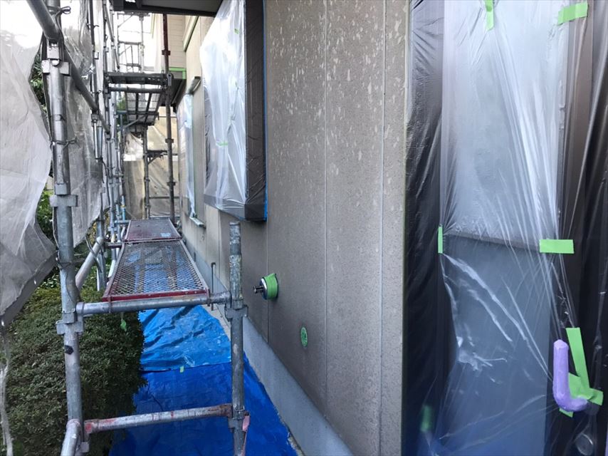 多治見市勝手口養生