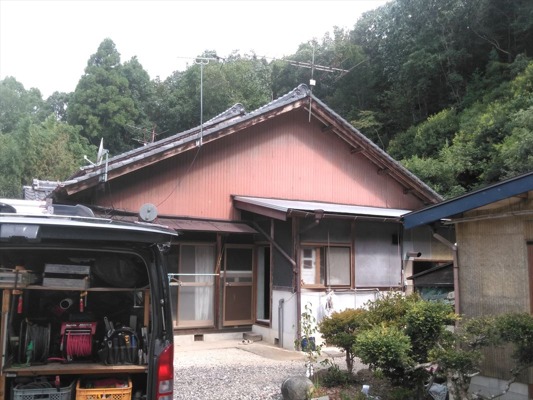 瑞浪 外壁トタンの塗り替え 外壁トタンの貼り替え ガルバ 屋根葺き替え