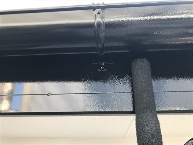 恵那市で換気フード、小庇など付帯部の塗装を行いました