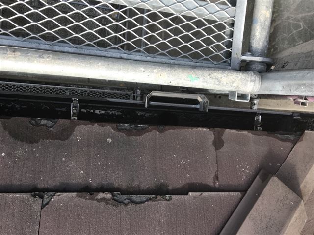 屋根の洗浄です