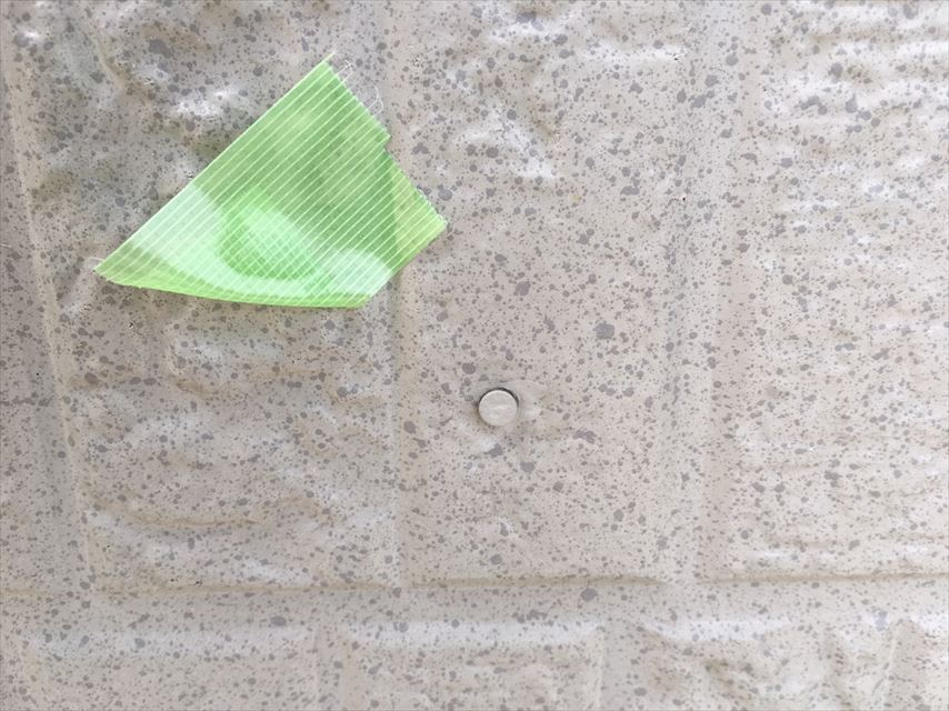外壁の釘の浮き