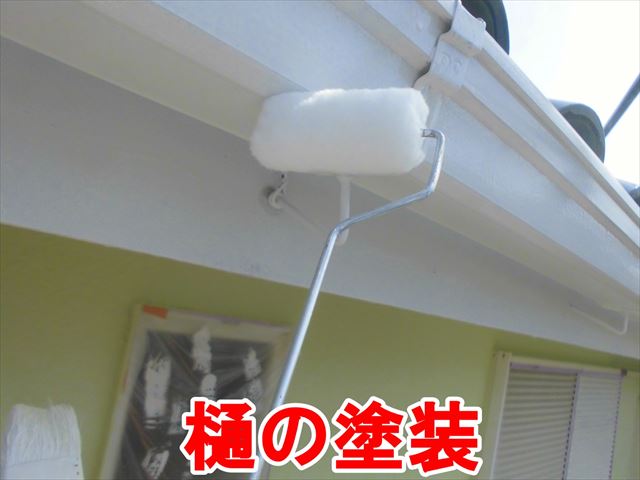 樋の塗装