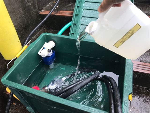 多治見市で屋根と外壁のバイオ洗浄をおこないました