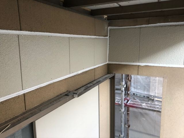 目地の打ち替え、完了です