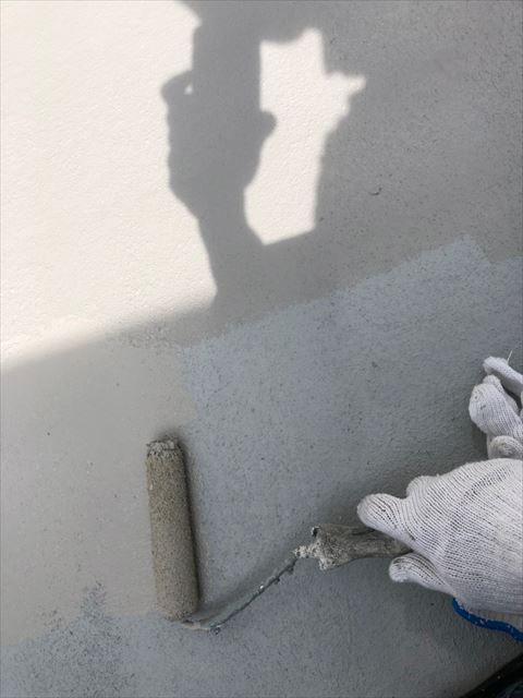 瑞浪市でベランダ簡易防水工事